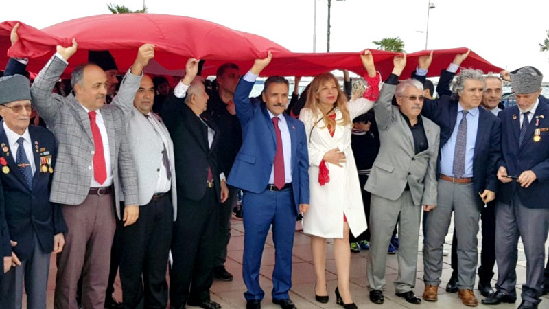 Karyaldız, “Tek bayrağın tek mimarı Atatürk’tür”