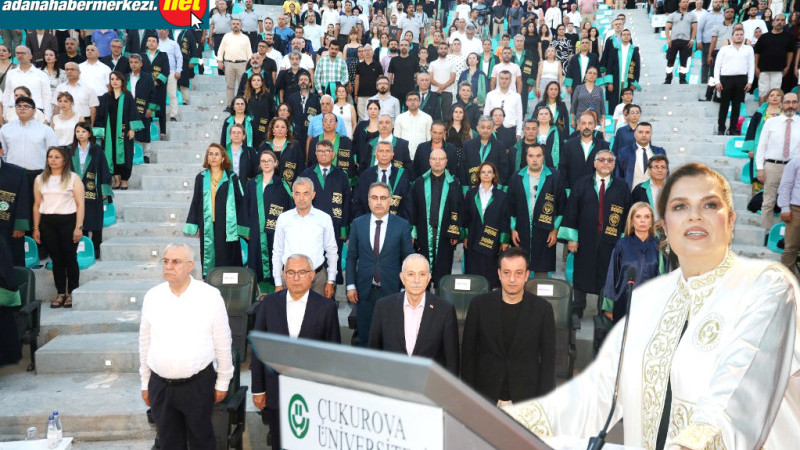 Çukurova Üniversitesi Yeni Mezunlarını Geleceğe Uğurladı