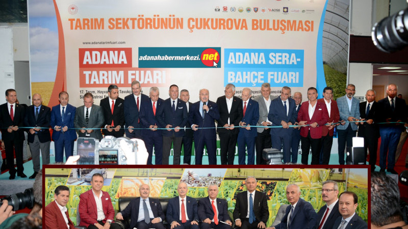 Adana Tarım ve Sera-Bahçe Fuarı açıldı