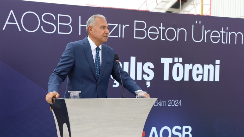 Adana OSB’de İkinci Beton Santrali Hizmete Girdi