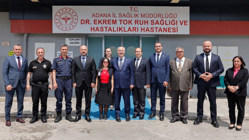 Vali Köşger’den AMATEM ve Ruh Sağlığı Hastanesine Ziyaret