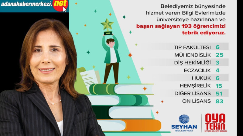 Seyhan Belediyesi’nden Eğitime Büyük Destek