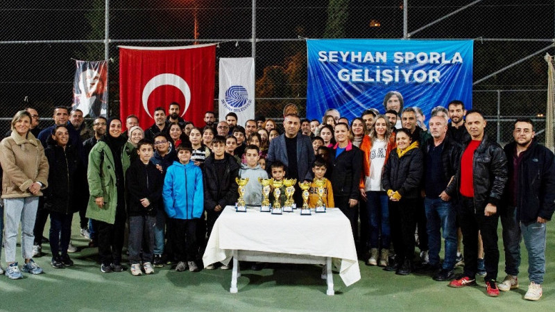 Seyhan’da Tenis Turnuvasında Kupalar Sahibini Buldu