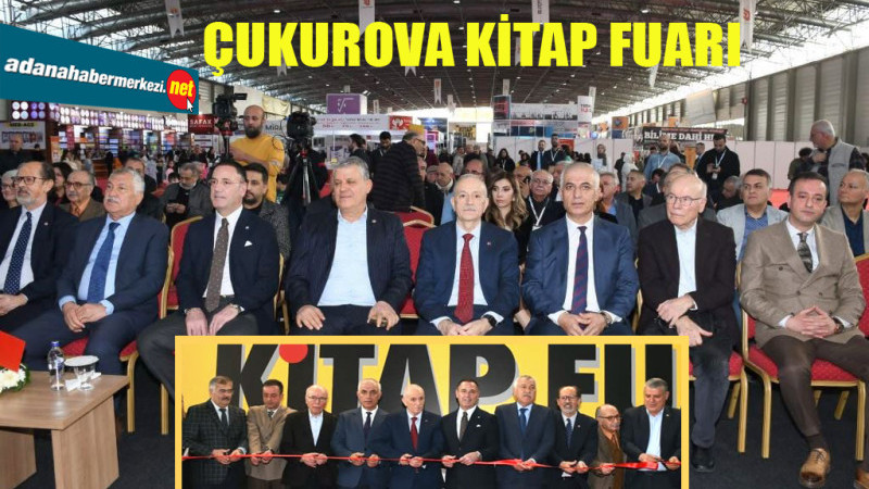 Çukurova Kitap Fuarı açıldı