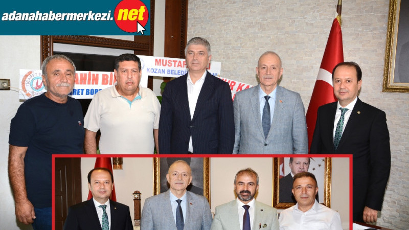 ATB Başkanı Şahin Bilgiç’ten Tüfekçi ve Bayazıt'a ‘Hayırlı olsun’ ziyareti