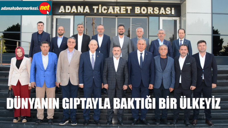 Tamer Dağlı’dan ATB Başkanı Şahin Bilgiç’e Ziyaret