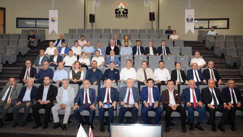 Adana’nın geleceği için Oda ve Borsalar ATO’da bir araya geldi
