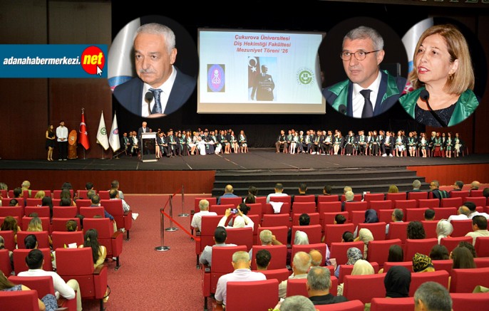 110 Diş Hekimi Yemin Ederek ÇÜ’den Mezun Oldu