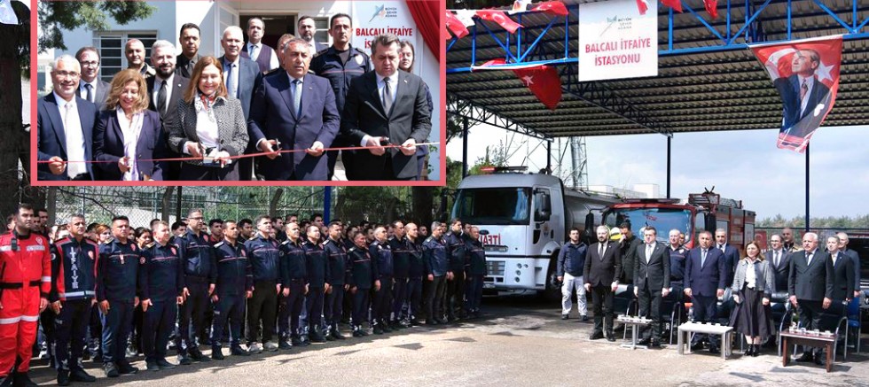 Büyükşehir’den ÇÜ’ye İtfaiye İstasyonu