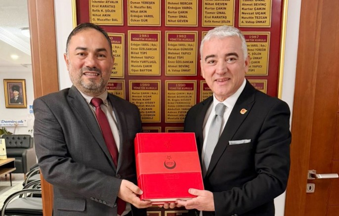 Oranlı’dan ÇGC’ye nezaket ziyareti