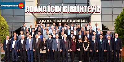 Adana İl Oda-Borsa Müşterek toplantısı ATB’de gerçekleştirildi