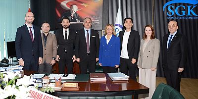 ADEO YÖNETİMİNDEN SGK İL MÜDÜRÜ CANBOLAT’A ZİYARET