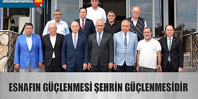 ATB’den Adana ESOB’a Hayırlı Olsun Ziyareti