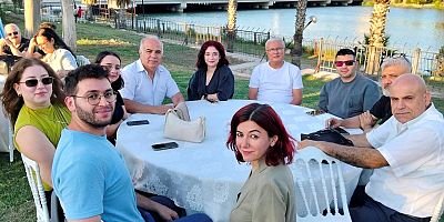 Çukurova Gazeteciler Cemiyeti Üyeleri Sosyal Tesiste Bir Araya Geldi