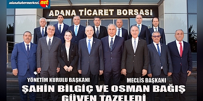 Şahin Bilgiç: “ATB, birlik ve beraberlik içinde güçlü bir şekilde yoluna devam ediyor”